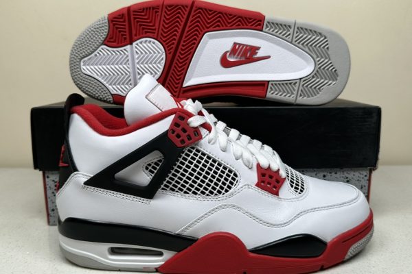 Jordan 4 Red and White - PK 4.0 Batch 6