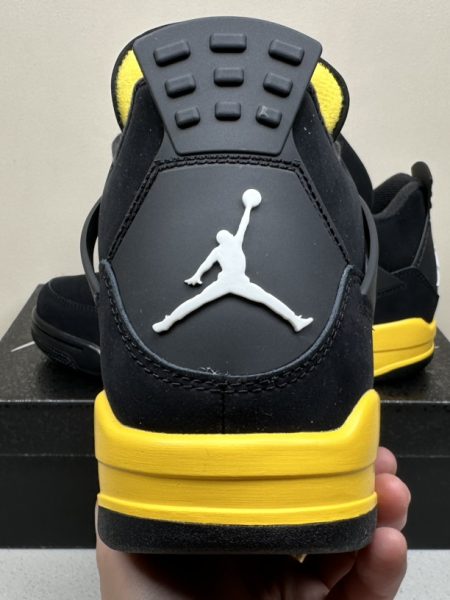 Jordan 4 Thunder Black Tour Yellow - PK 4.0 Batch