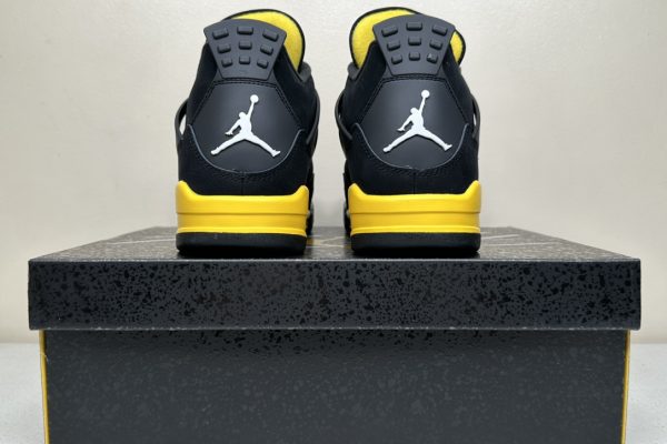 Jordan 4 Thunder Black Tour Yellow - PK 4.0 Batch 7