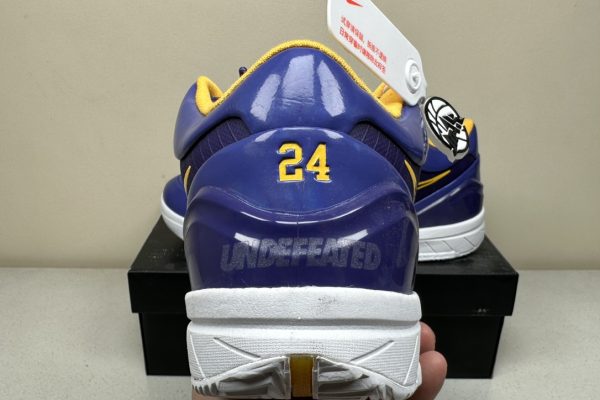Kobe 4 Protro UNDFTD LA Lakers - Max Batch 2
